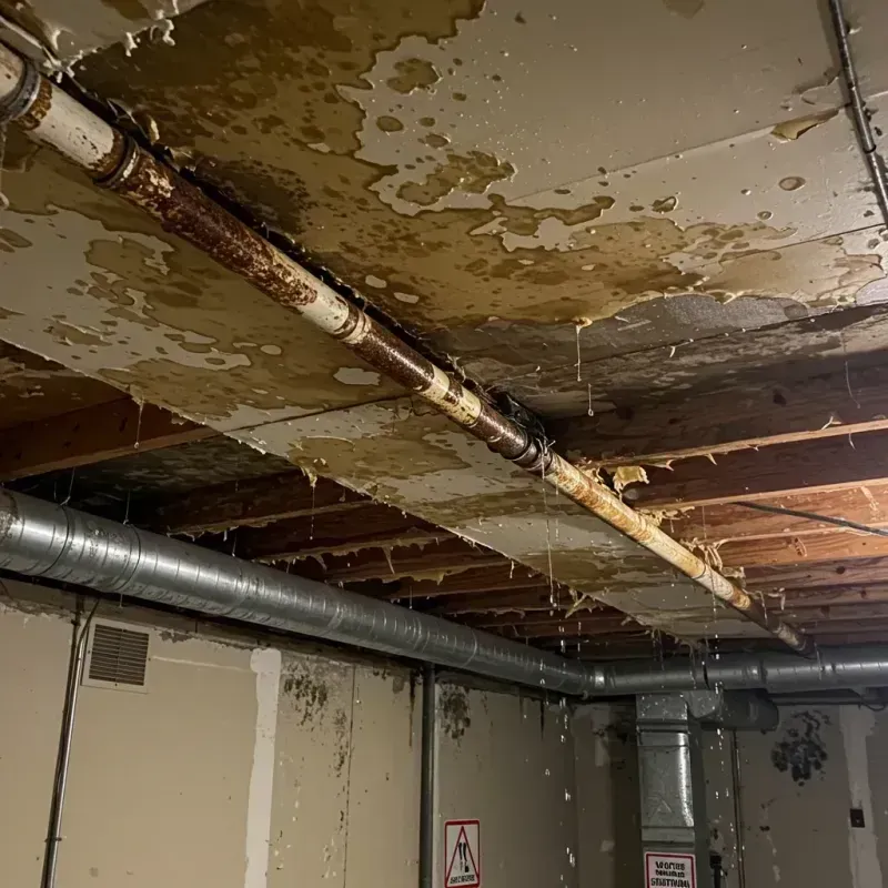 Ceiling Water Damage Repair in Fall River, MA